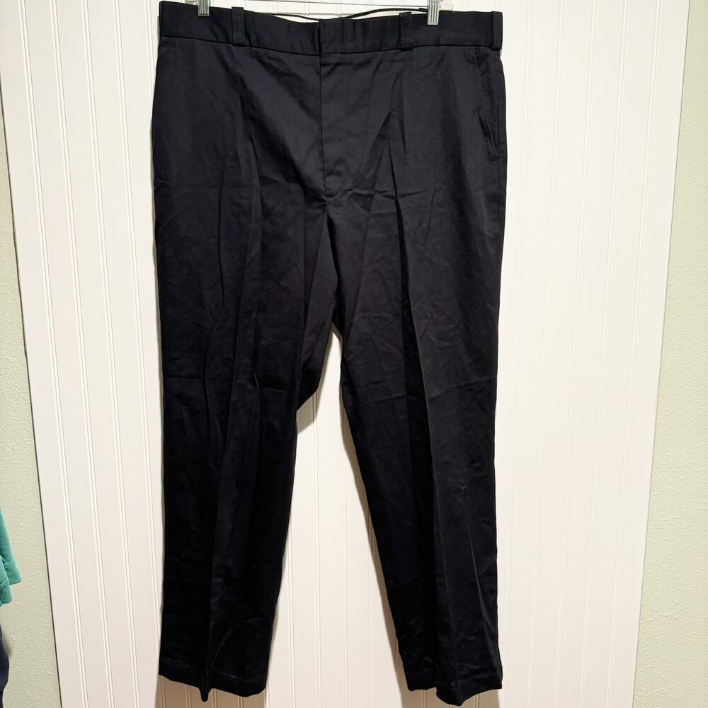 FLYING CROSS STATION WEAR COTTON PANTS 74200 BLACK MENS 44/33